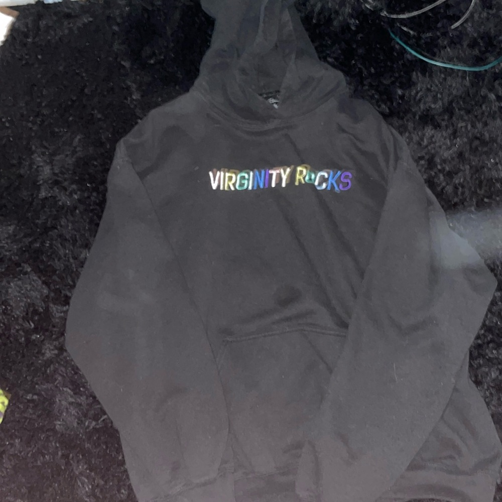 virginity rocks hoodie